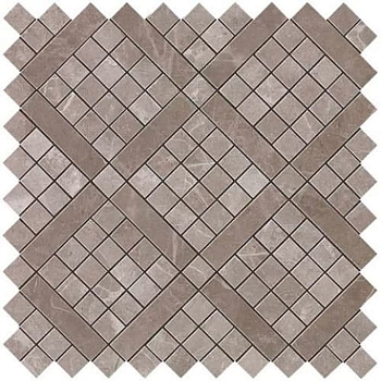 Мозаика Marvel Pro Grey Fleury Diagonal Mosaico 30.5x30.5